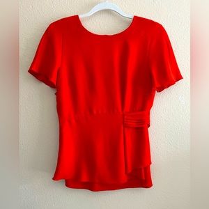 Zara Red Top